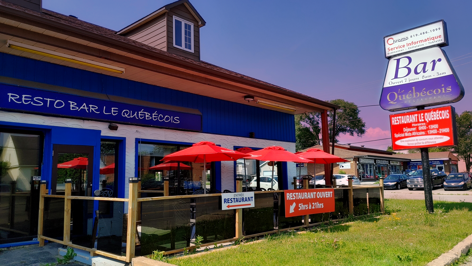 Salle principale du restaurant